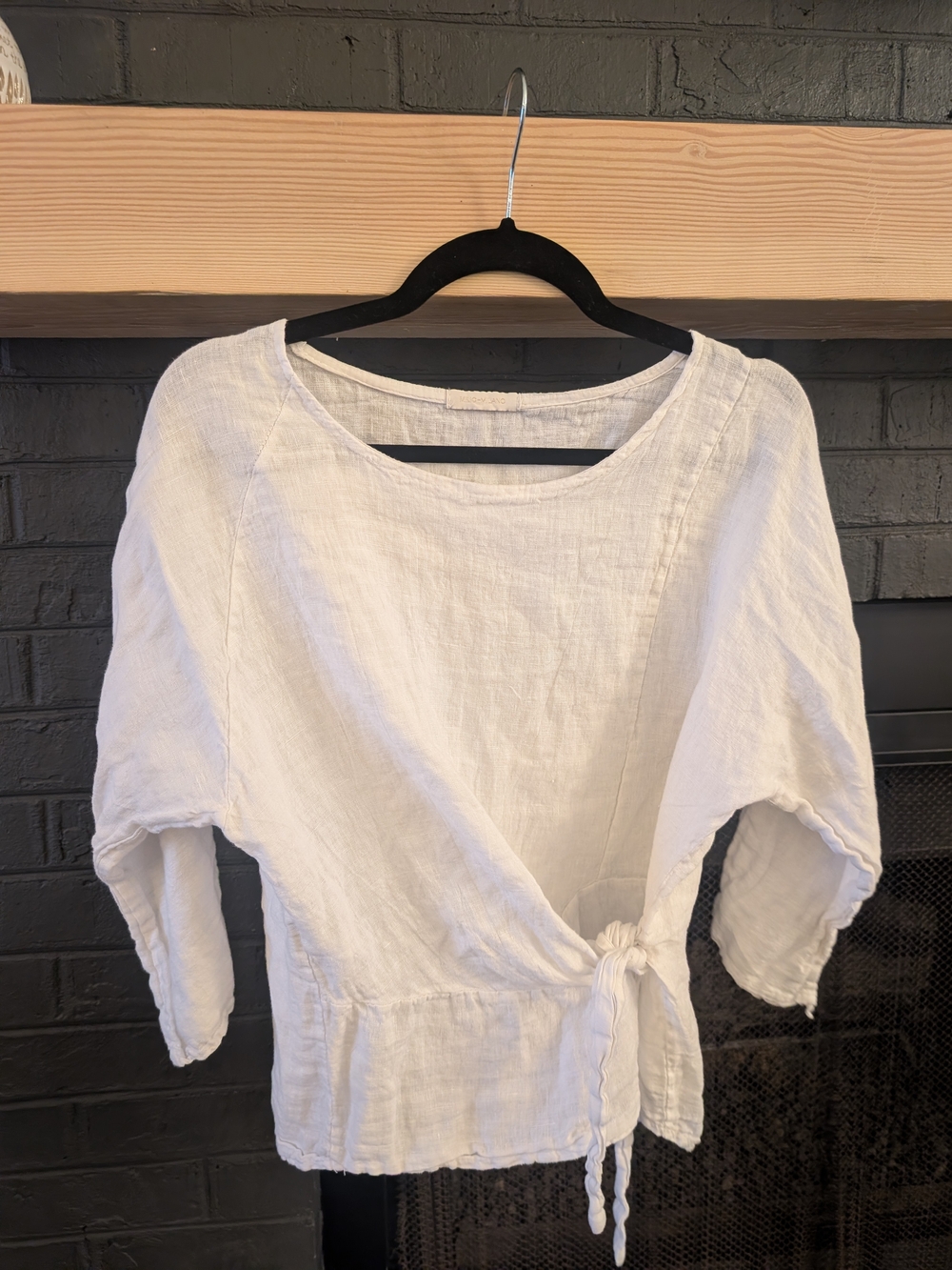 100% Italian Linen Blouse